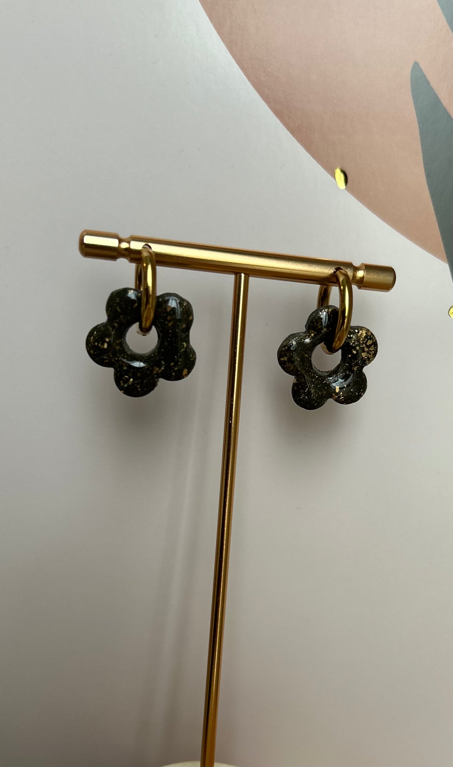 boucles d'oreilles argile polymère